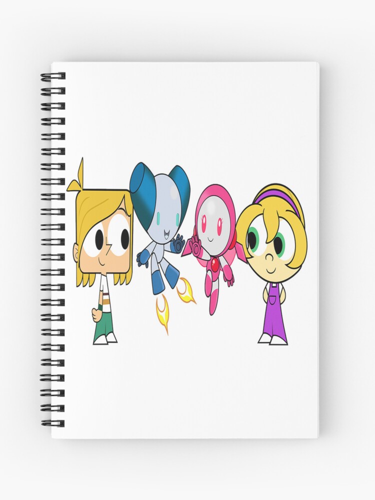 Robotboy Spiral Notebook for Sale by Vegas Cara