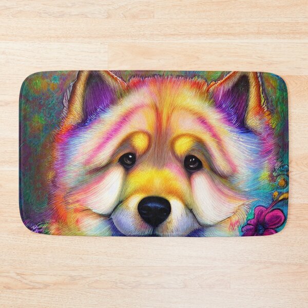 Item preview, Tribal Chow Chow Dog Art 2 designed and sold by DiatomDesigns.