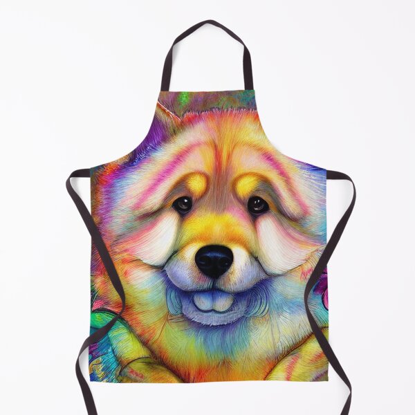 Item preview, Tribal Chow Chow Dog Art 2 designed and sold by DiatomDesigns.