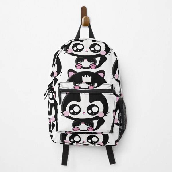 Item preview, Kawaii Gatinho preto e branco sentado designed and sold by GirlaineSQ.