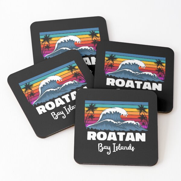 Item preview, Roatan Bay Islands Honduras Vintage Wave designed and sold by MrEddie10.