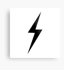 Lightening Bolt Metal Print