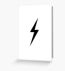 Lightening Bolt Greeting Card