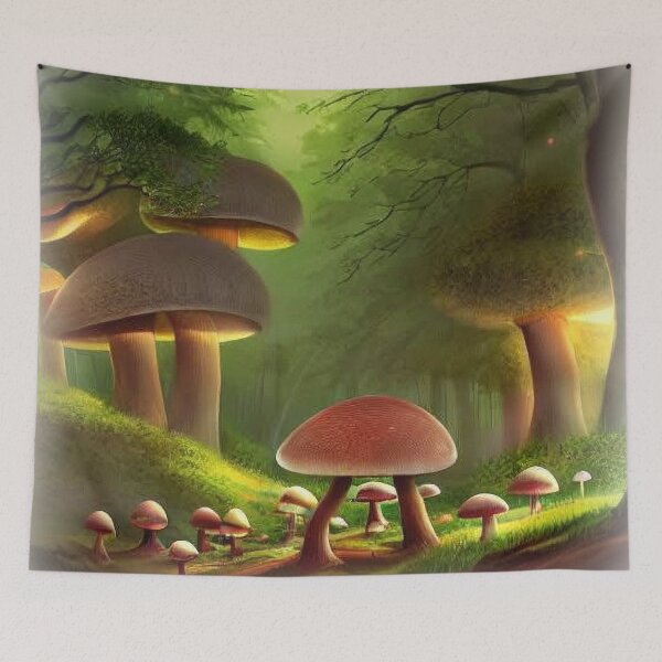 Item preview, Fantastic Mushroom Forest designed and sold by DreamScheme.