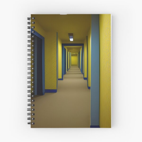 Item preview, The Backrooms - Liminal Space - Doors and Yellow Wallpaper designed and sold by DanTheManDan.