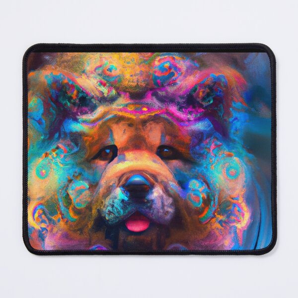 Item preview, Tribal Chow Chow Dog Art 3 designed and sold by DiatomDesigns.