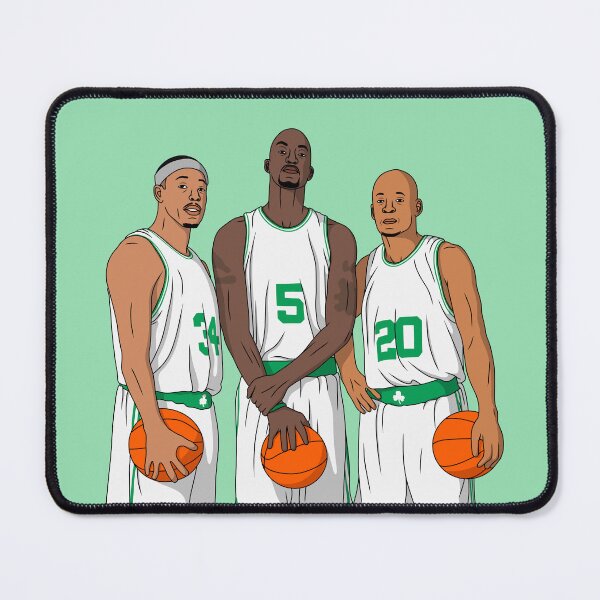 Item preview, Pierce, Garnett And Allen - Boston Basketball Champions designed and sold by sportsign.