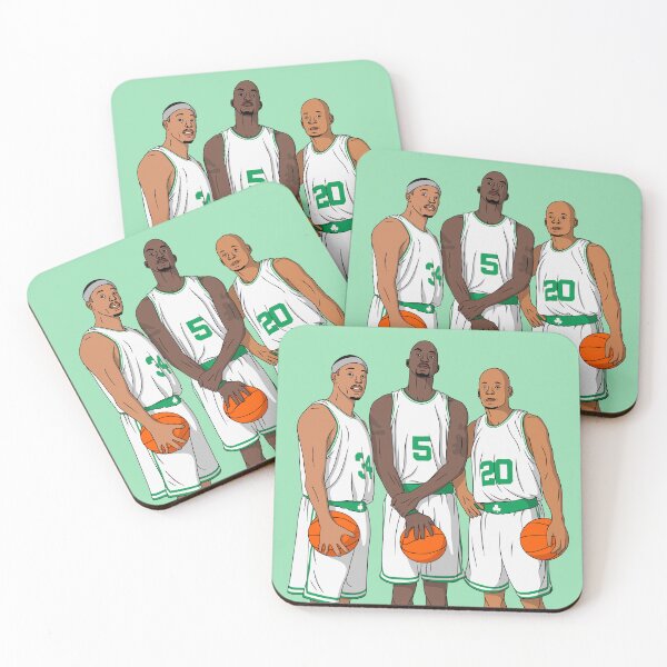 Item preview, Pierce, Garnett And Allen - Boston Basketball Champions designed and sold by sportsign.