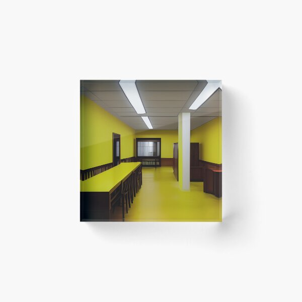 Item preview, The Backrooms - Liminal Space - Doors and Yellow Wallpaper designed and sold by DanTheManDan.