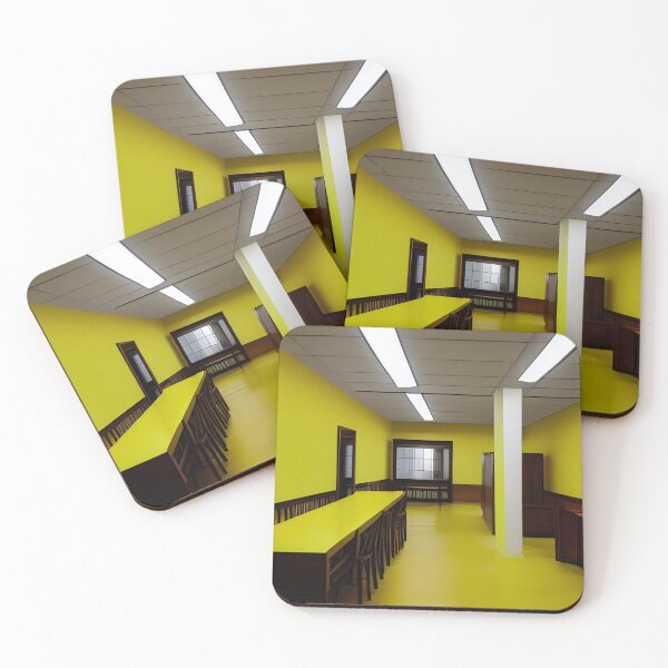 Item preview, The Backrooms - Liminal Space - Doors and Yellow Wallpaper designed and sold by DanTheManDan.