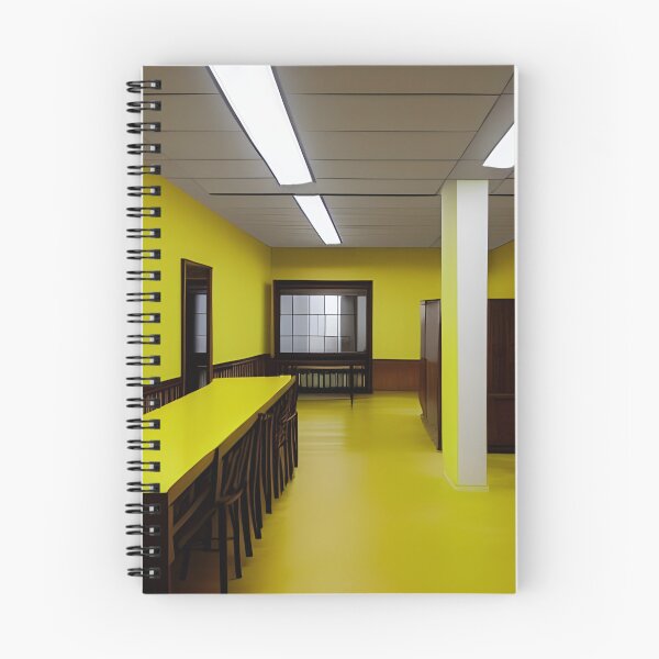 Item preview, The Backrooms - Liminal Space - Doors and Yellow Wallpaper designed and sold by DanTheManDan.