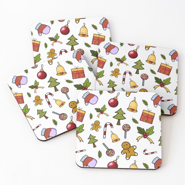 Item preview, Christmas Elements Seamless Pattern Design, Christmas Pattern designed and sold by DesignHouse07.