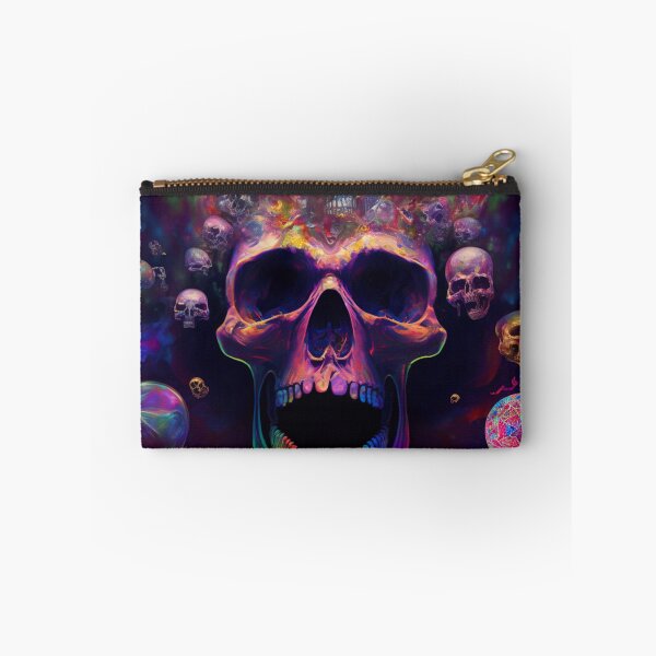Item preview, psychedelic skulls designed and sold by Daramacus.