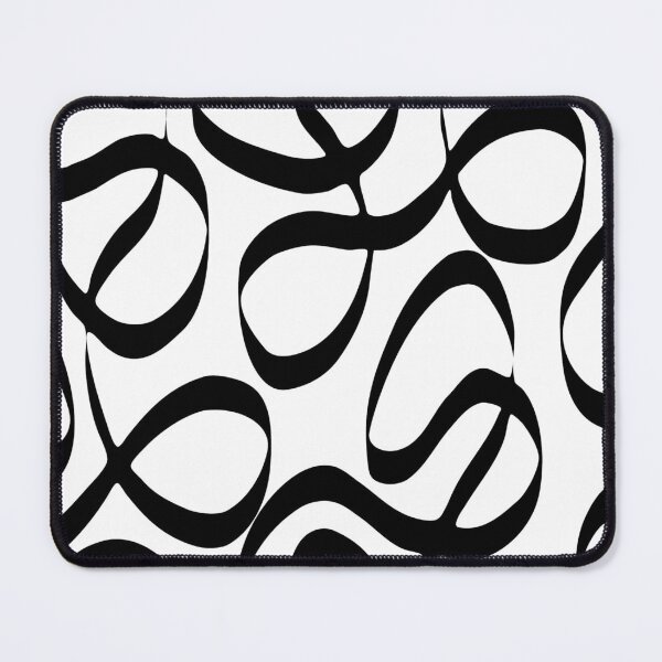 Item preview, Bold Black and White Stripe Modern Swirl designed and sold by antiqueart.
