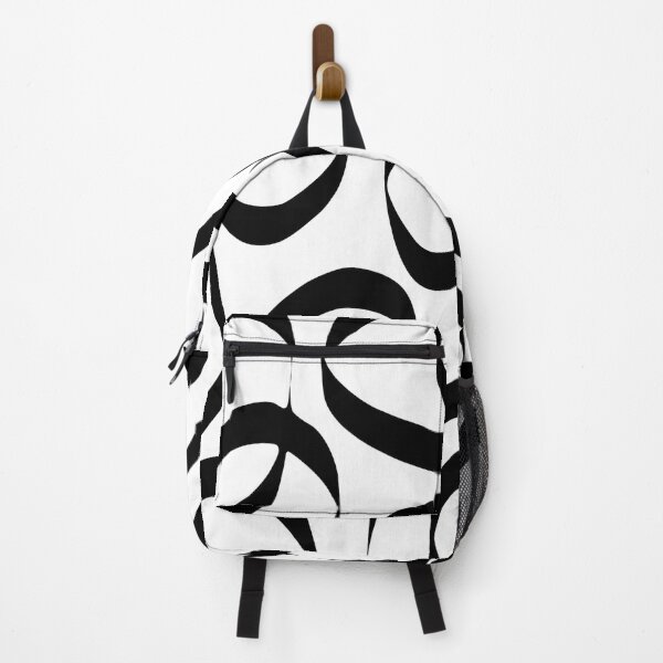 Item preview, Bold Black and White Stripe Modern Swirl designed and sold by antiqueart.