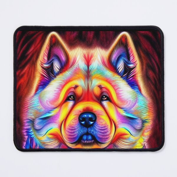 Item preview, Tribal Chow Chow Dog Art 4 designed and sold by DiatomDesigns.