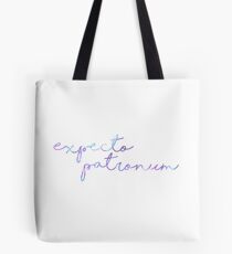 Neon Expecto Patronum Tote Bag