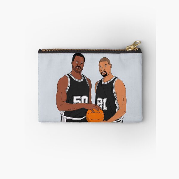 Item preview, David Robinson And Tim Duncan - San Antonio Basketball Champions designed and sold by sportsign.