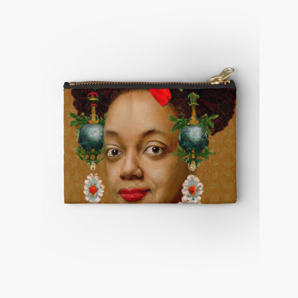 Item preview, Ai Holiday Altered Art Portraits Painting, Ai Christmas Art by Ai designed and sold by RadRococo.