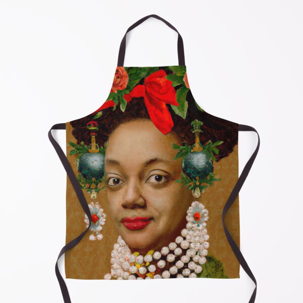 Item preview, Ai Holiday Altered Art Portraits Painting, Ai Christmas Art by Ai designed and sold by RadRococo.