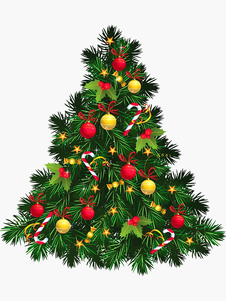 christmas tree Sticker