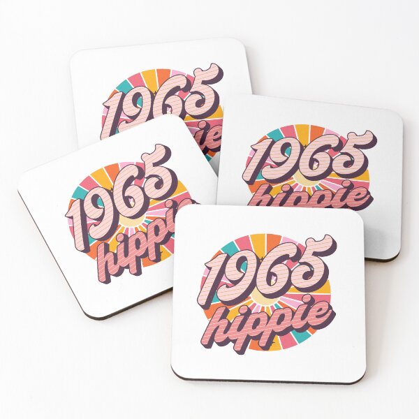 Item preview, 1965 Hippie - Vintage Born In 1965 - Christmas Gift For Old Hippies designed and sold by AlanPhotoArt.