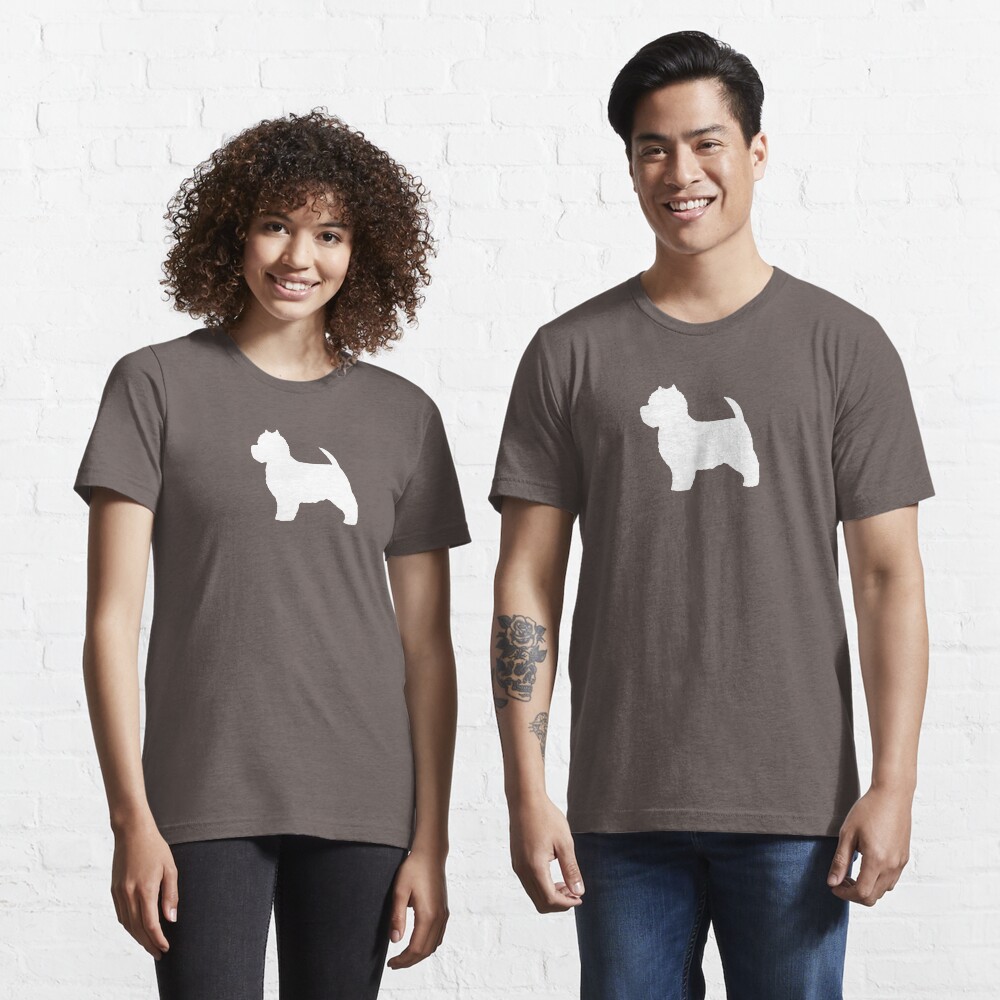 West Highland White Terrier Silhouette(s) Essential T-Shirt