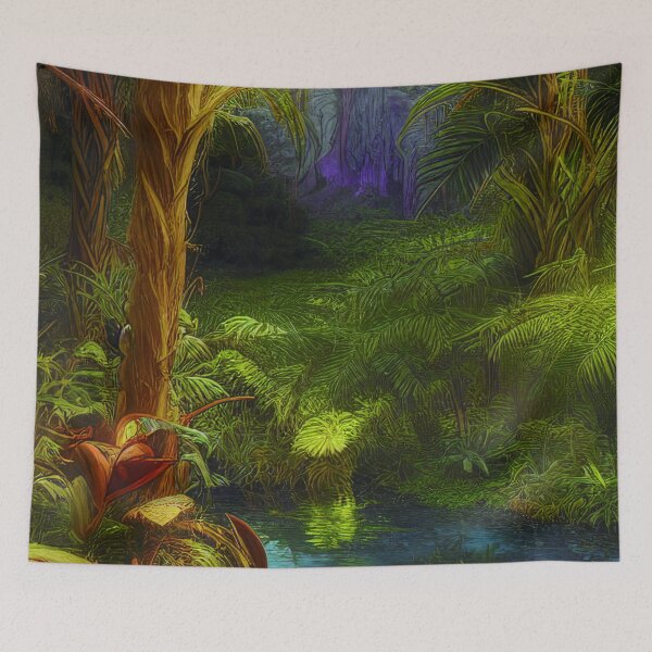 Item preview, Green Landscape with Palms, Sceney Nature designed and sold by NatureFood.