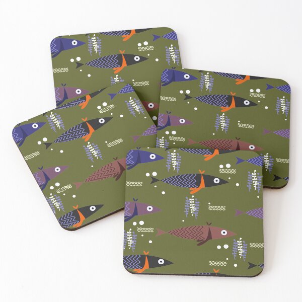 Item preview, Blue Tropical Fish Lake  designed and sold by ChristinasMess.