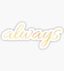 Peach Always Sticker