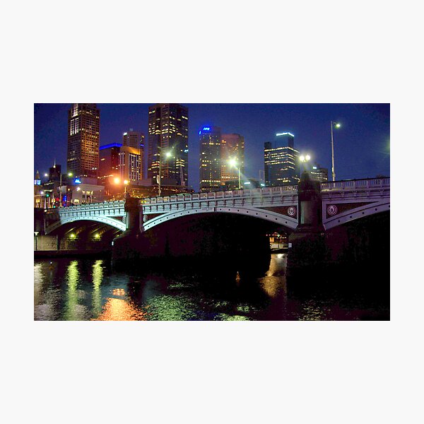 Item preview, Princes Bridge Melbourne designed and sold by Tom Newman.