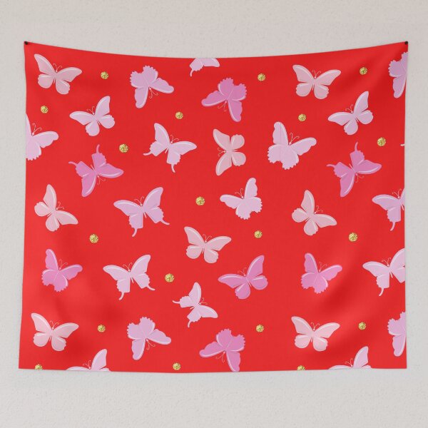 Item preview, Red Bold Butterflies  designed and sold by Marie Sims.