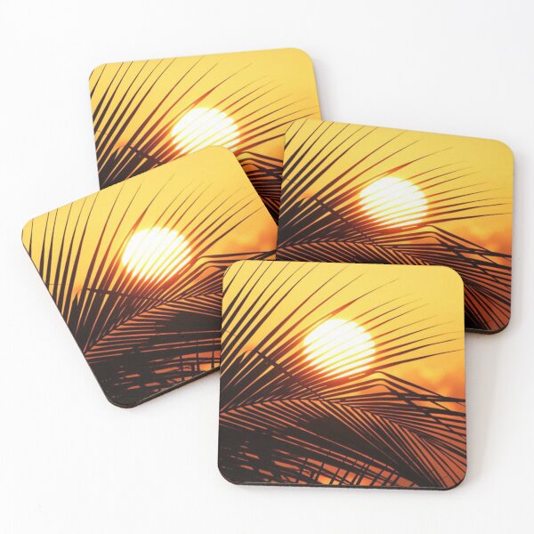 Item preview, Palm branche and sunset  designed and sold by Durgaa D.