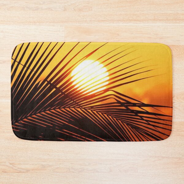 Item preview, Palm branche and sunset  designed and sold by Durgaa D.
