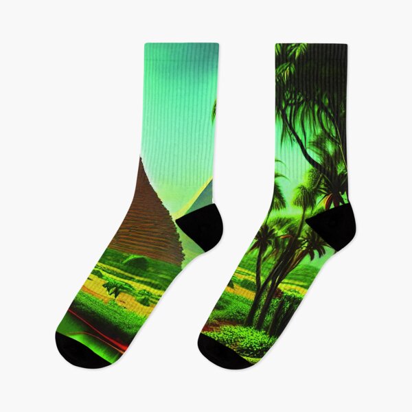 Item preview, Green Landscape with Palms, Sceney Nature designed and sold by NatureFood.