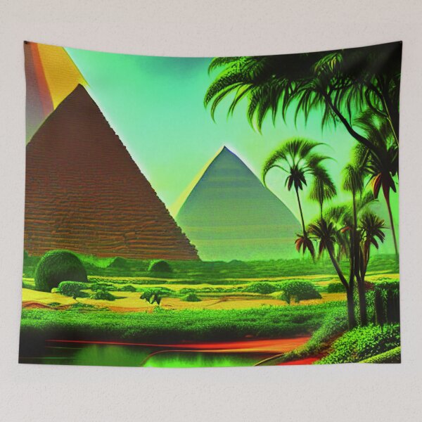 Item preview, Green Landscape with Palms, Sceney Nature designed and sold by NatureFood.