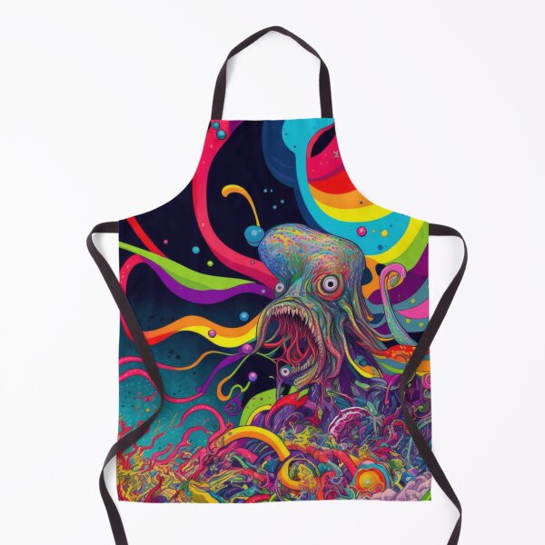 Item preview, psychedelic squid designed and sold by Daramacus.