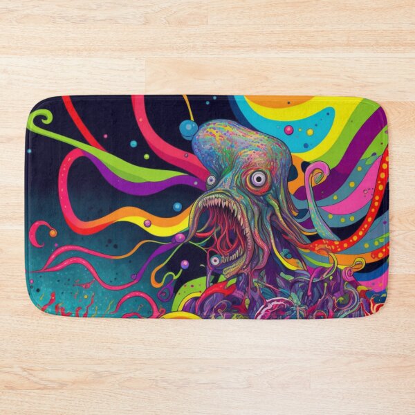 Item preview, psychedelic squid designed and sold by Daramacus.