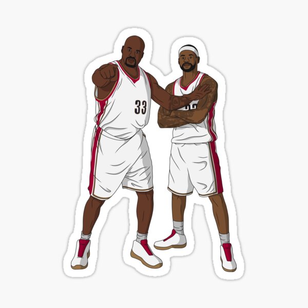 Artikel-Vorschau von Shaq und LeBron - Cleveland-Basketballmeister, designt und verkauft von sportsign.