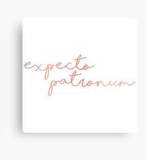 Watercolor Expecto Patronum Metal Print