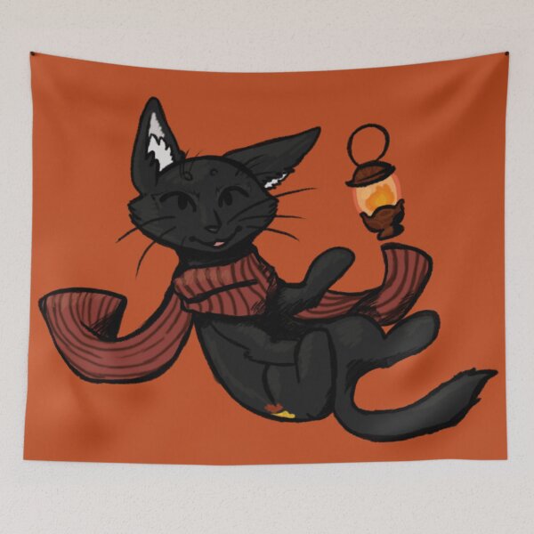 Item preview, Autumn Cat Chibi designed and sold by SleeplessCat.