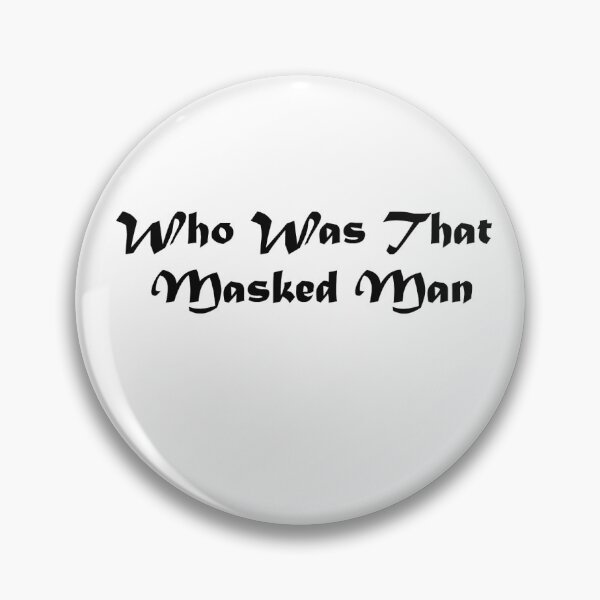 Item preview, who was that masked man designed and sold by The Poette.
