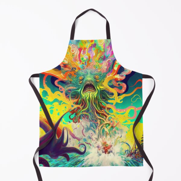 Item preview, psychedelic squid 3 designed and sold by Daramacus.