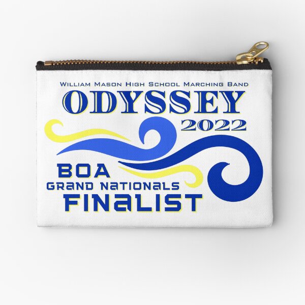 WMHS Marching Band 2022 Grand Nationals Finalist Zipper Pouch