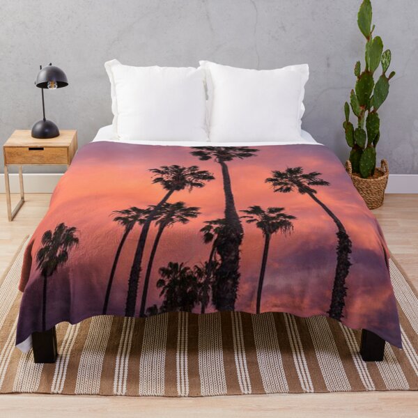 Item preview, Tall Palm trees and beautiful sunset designed and sold by Durgaa D.