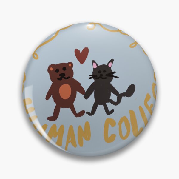 Item preview, Binghamton University Hinman College Bear and Cat in Love designed and sold by strawbsurprise.