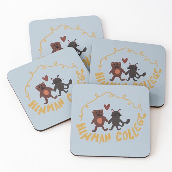 Item preview, Binghamton University Hinman College Bear and Cat in Love designed and sold by strawbsurprise.