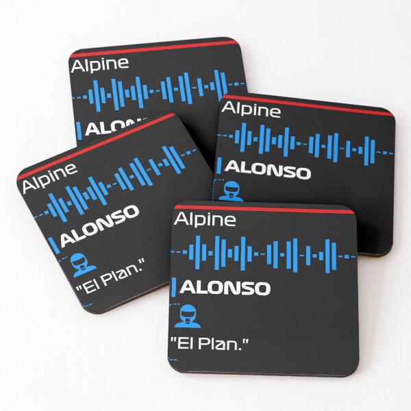 Item preview, El Plan - Fernando Alonso Quote - F1 Team Radio designed and sold by StickItOnPole.