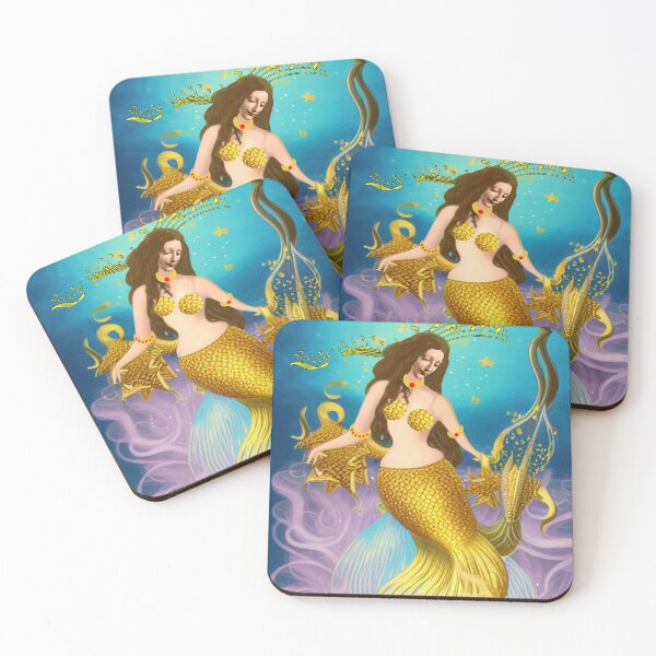 Item preview, Mermaid and fish harp designed and sold by Artbellachi.