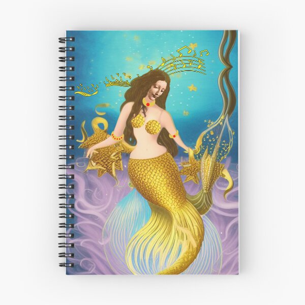 Item preview, Mermaid and fish harp designed and sold by Artbellachi.